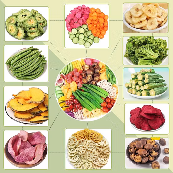 Chips de frutas y verduras secas de buena calidad Vf Snacks Vf Chips de frutas y verduras