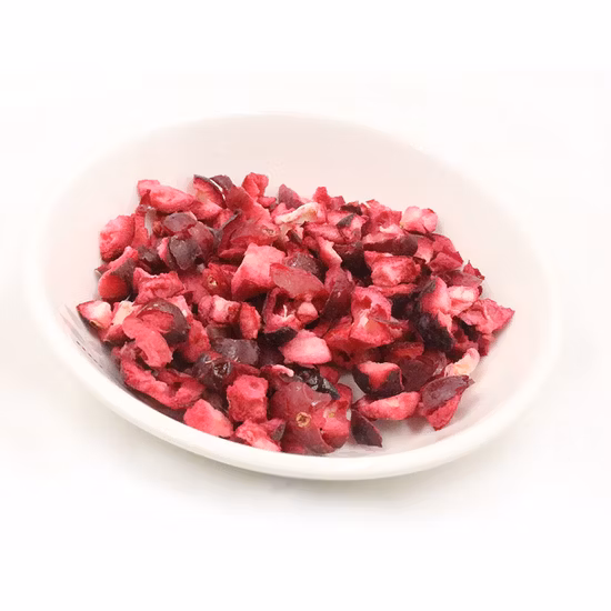 Frutas liofilizadas Fd Blueberry/Cranberry/Frambuesa Trozos
