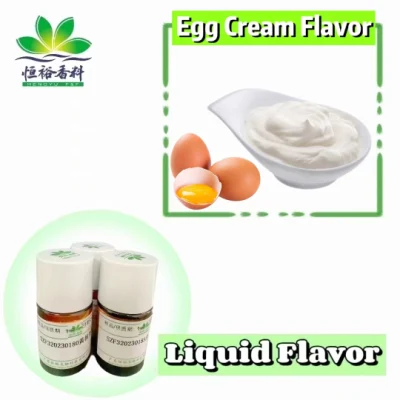 Sabor a crema de huevo líquido para helado, crema