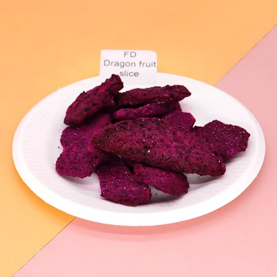 Ttn Comercio al por mayor Chino Pitaya Secado Liofilizado Dragon Fruit Chips Precio